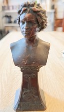 Buste Beethoven en régule Art nouveau