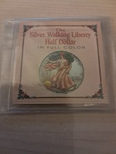 1/2 dollar en ARGENT colorisé 1943