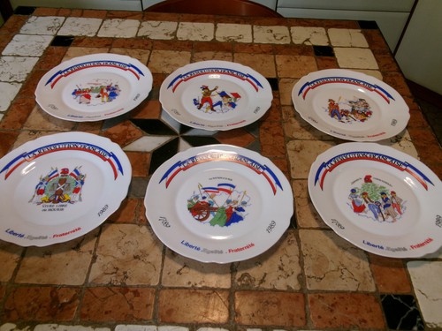 Assiettes commemoratives la - 6, "la