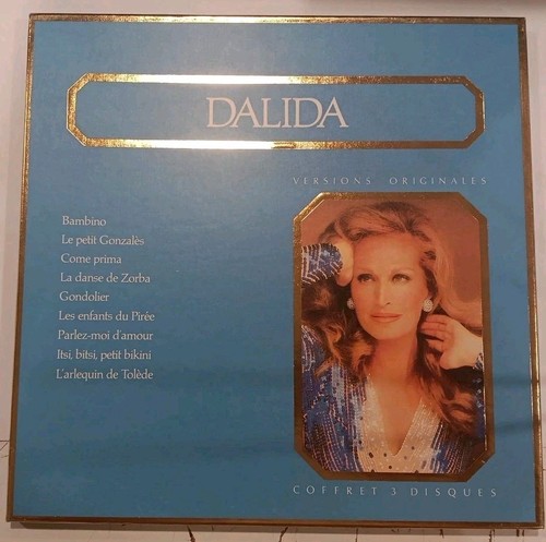 Dalida coffret disques - dalida,