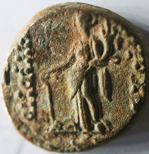 Monnaies autonomes: Tyché  69 avent JC  à DAMAS  Excrément Rare  R3