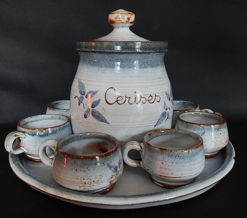 Service cerises vintage - service,