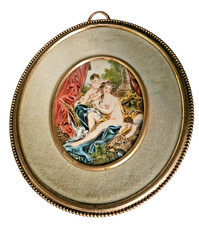 ANCIEN CADRE PEINTURE