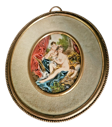 Ancien cadre peinture - ancien,