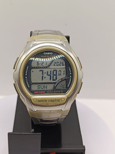 Montre numérique casio wave - montre,