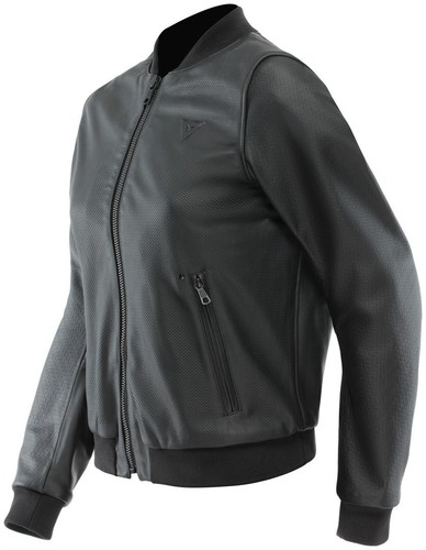 Veste cuir moto - cuir,