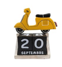 Calendrier perpétuel bois - perpétuel, en