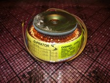 Transformateur torique neuf SUPRATOR  2x12V 30VA