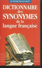 Dictionnaire des synonymes de la langue francaise. Poche R004