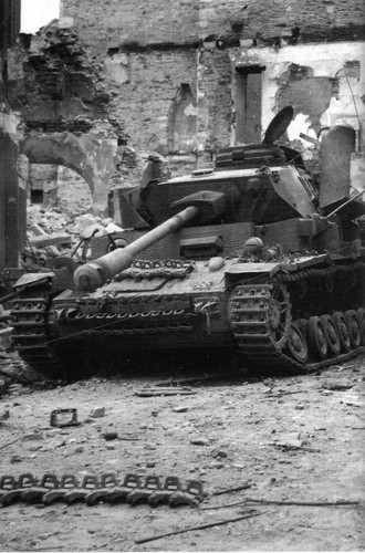 Ww2 villers bocage char - -, villers-bocage