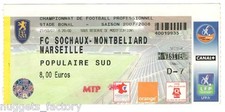 Billet  / Place  OM Olympique