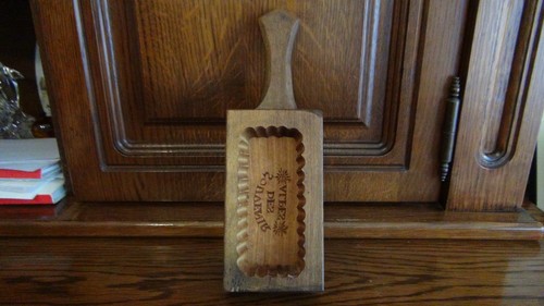 Moule beurre ancien bois - moule, à