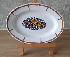 Charles CATTEAU - Plat Art Déco - BOCH LA LOUVIERE - Atelier de Fantaisie - 1924