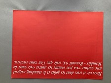 plaquette originale RENAULT RAMBLER 1964 - 4 pages - 31x23cm - très bon état