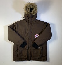 Canada goose down parka brown - goose,