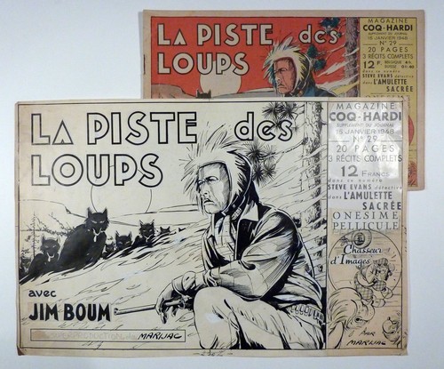 Marijac dessin original - dessin, de