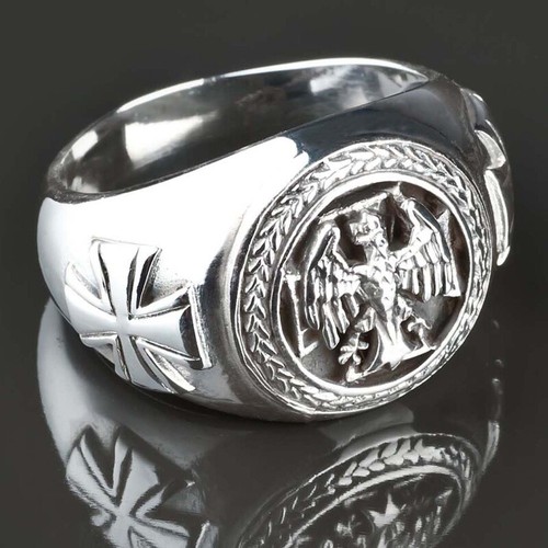 Bague chevalière aigle - bague,