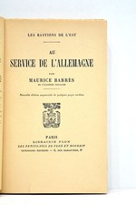 LIVRE ANCIEN BARRES AU SERVICE