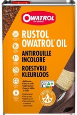 10 litres Rustol antirouille incolore stoppe et stabilise la rouille OWATROL