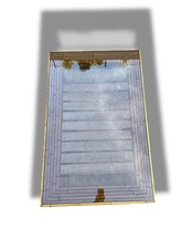 Table basse vintage en bambou