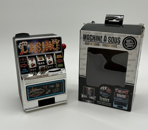 Machine sous tirelire bandit - sous,
