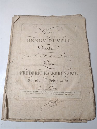 Frédéric kalkbrenner vive - kalkbrenner,