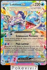 Carte Pokemon LOKHLASS 032/142 EX EV7 Ecarlate et Violet 7 SCR FR NEUF