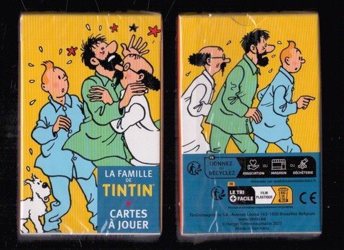 Herge jeu de cartes - 1, 7