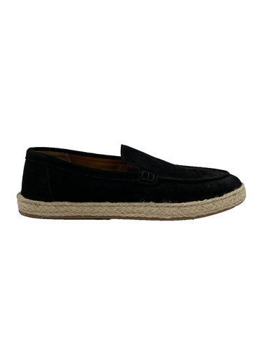 Doucals mocassins daim - daim, noir