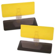 PARE-SOLEIL VOITURE 2-EN-1 - EXTENSION ANTI-ÉBLOUISSEMENT (LOT DE 2)