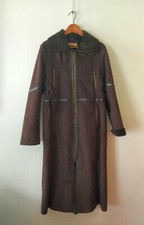 Balmain - Manteau Long Peau