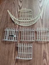 Playmobil, lot anciens éléments de barrières, enclos, zoo, décor, Vintage