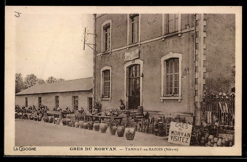 Cpa tamnay bazois - tamnay-en-bazois,, du