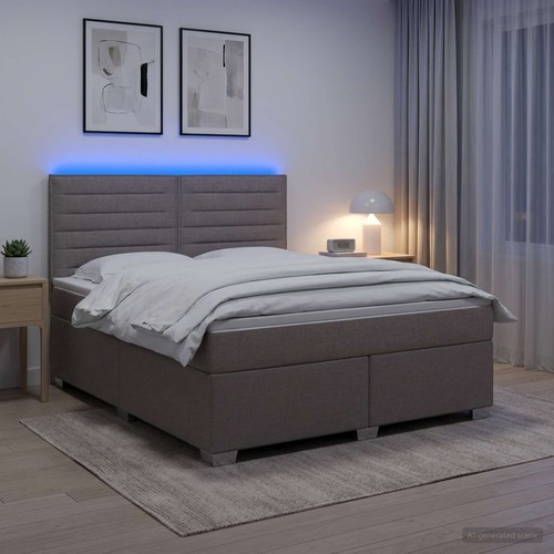 Lit boxspring avec matelas