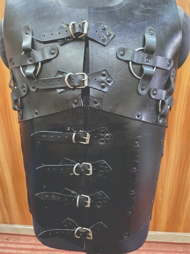 Gilet médiéval cuir - médiéval, en