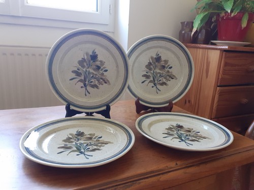 Lot assiettes plates en - assiettes,