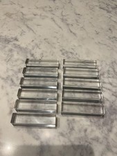 12 portes couteaux en cristal  dans leur  coffret d'origine