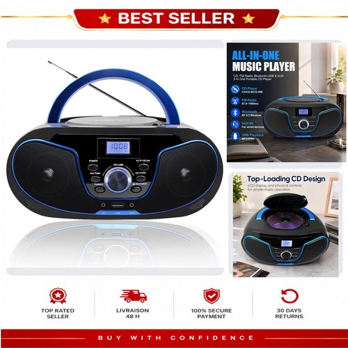 Boombox lonpoo d02 lecteur - boombox,