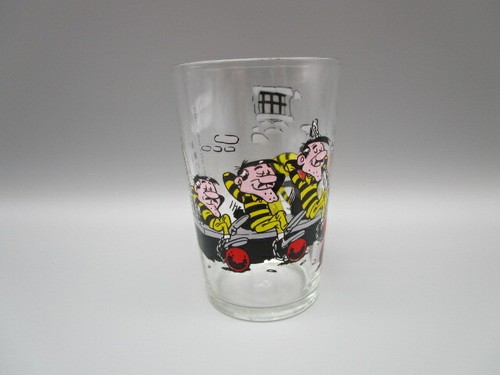Verre moutarde illustré - verre,