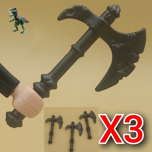 Playmobil hache - x3,
