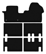 Tapis de sol en velours noir