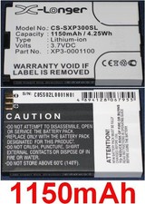 Batterie 1150mAh type
