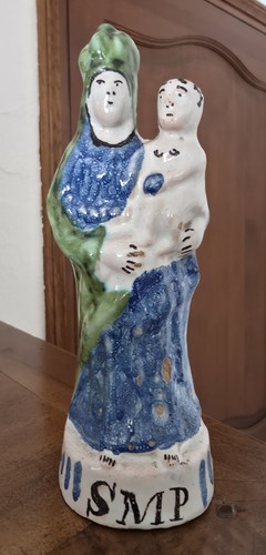 Rare sainte vierge enfant - sainte,