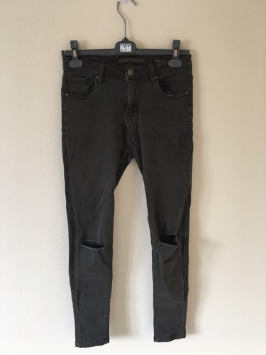 Jean slim kaki femme - , t38