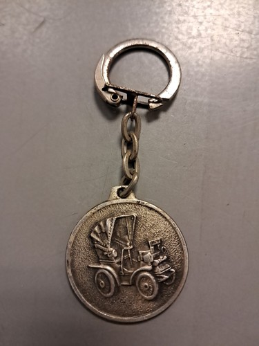 Ancien porte clef metal tacot - clef,