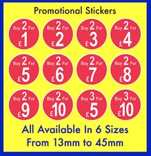 Autocollants de prix