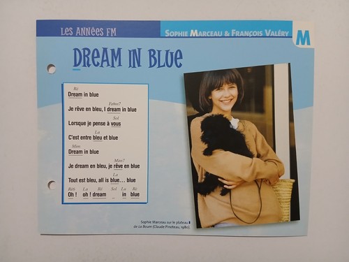 Carte fiche sophie marceau - -,