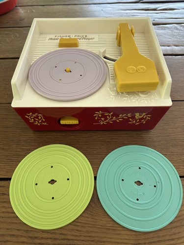 Jouet tourne disque - disque, box