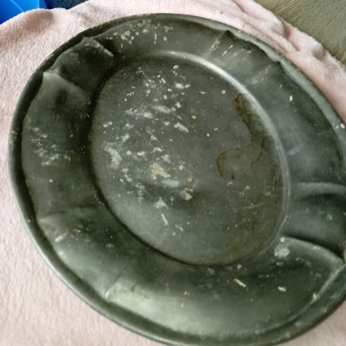 Plat ovale ancien - , en