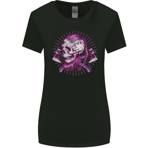 Shirt coupe large skull - t-shirt,